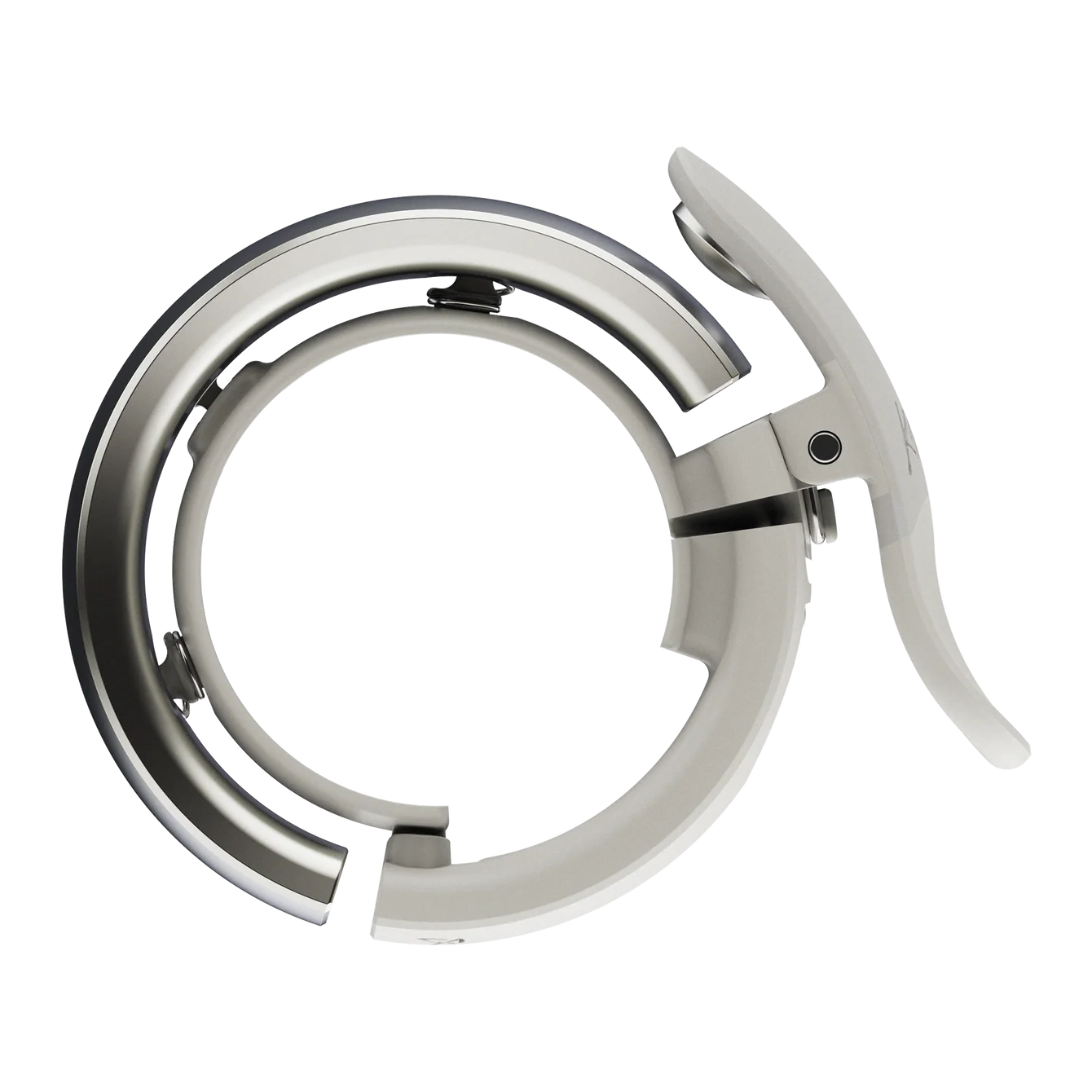 KNOG OI BIKE BELL PRIMA Stor grå klocka