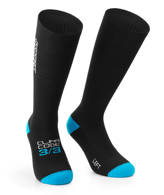 ASSOS ULTRAZ WINTER FUGU Strumpor Svart
