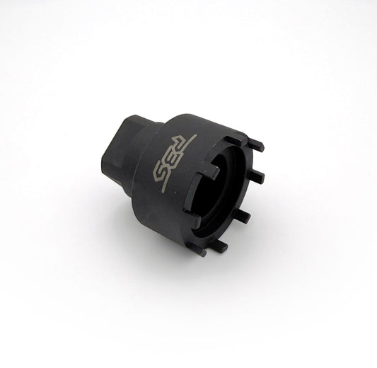 PBS TOOLS mutterhylsa för vevstaksfäste på elcykel för BOSCH active line + och brose