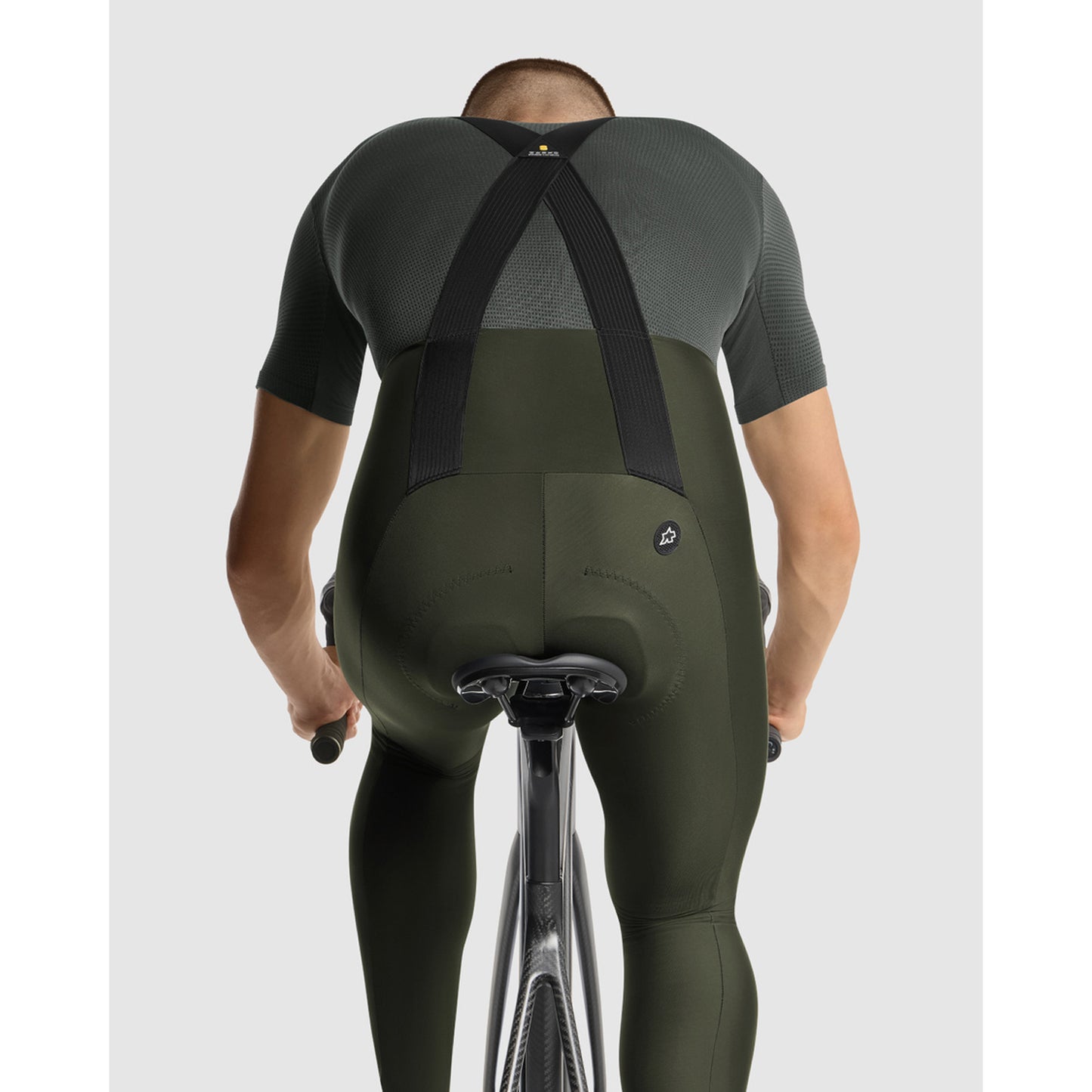 ASSOS MILLE GT S11 Deep Green long bib shorts