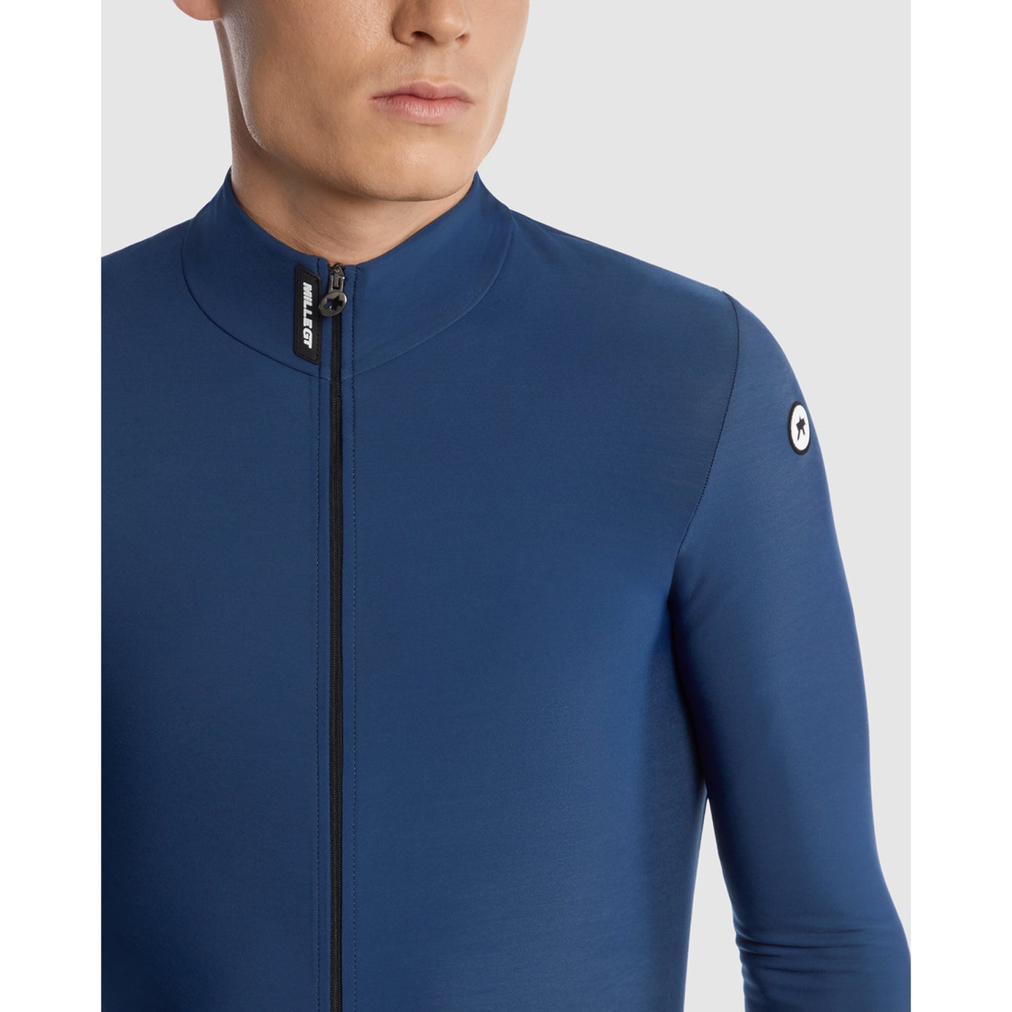 ASSOS MILLE GT Long Sleeve C2 Stone Blue Jersey