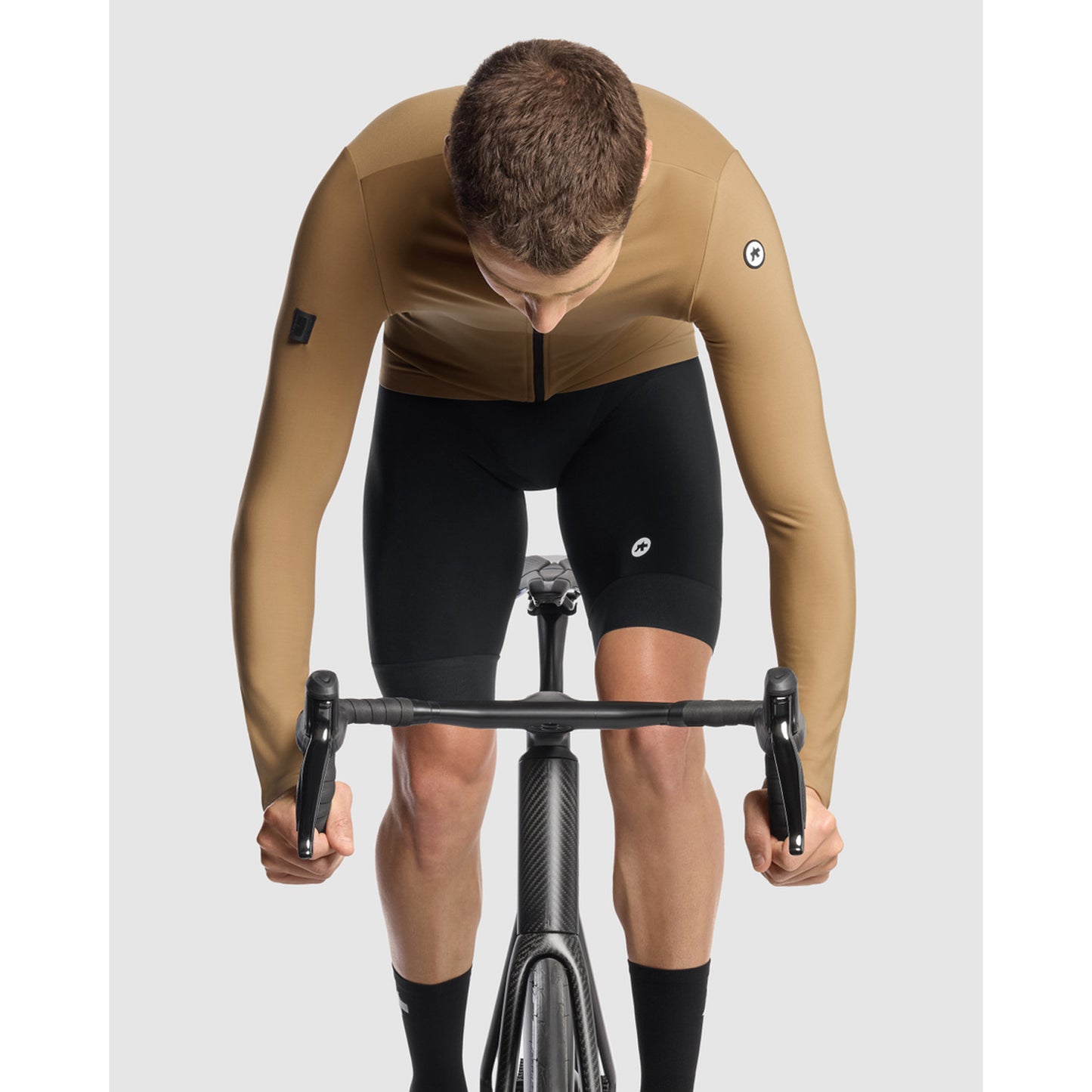 ASSOS MILLE GT Långärmad C2 Bronze Ash Jersey
