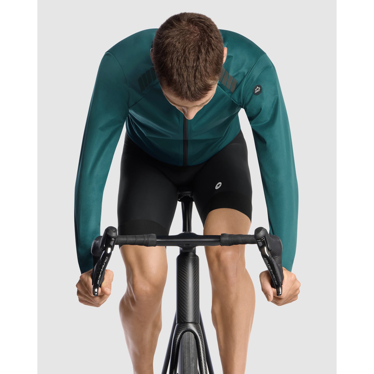 ASSOS MILLE GT Shell S11 Foundation Grön jacka