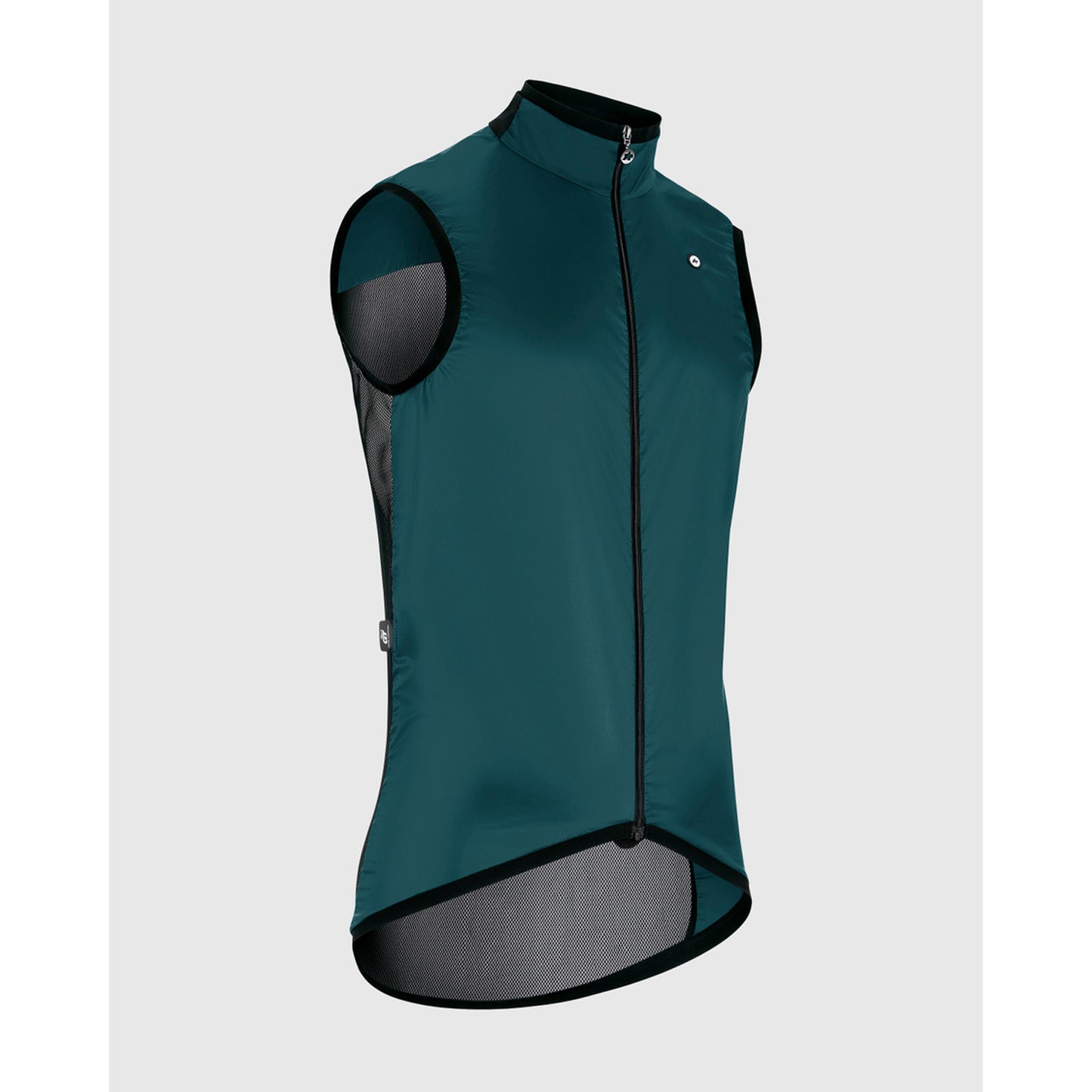 ASSOS MILLE GT Wind C2 Foundation Green Sleeveless Jacket