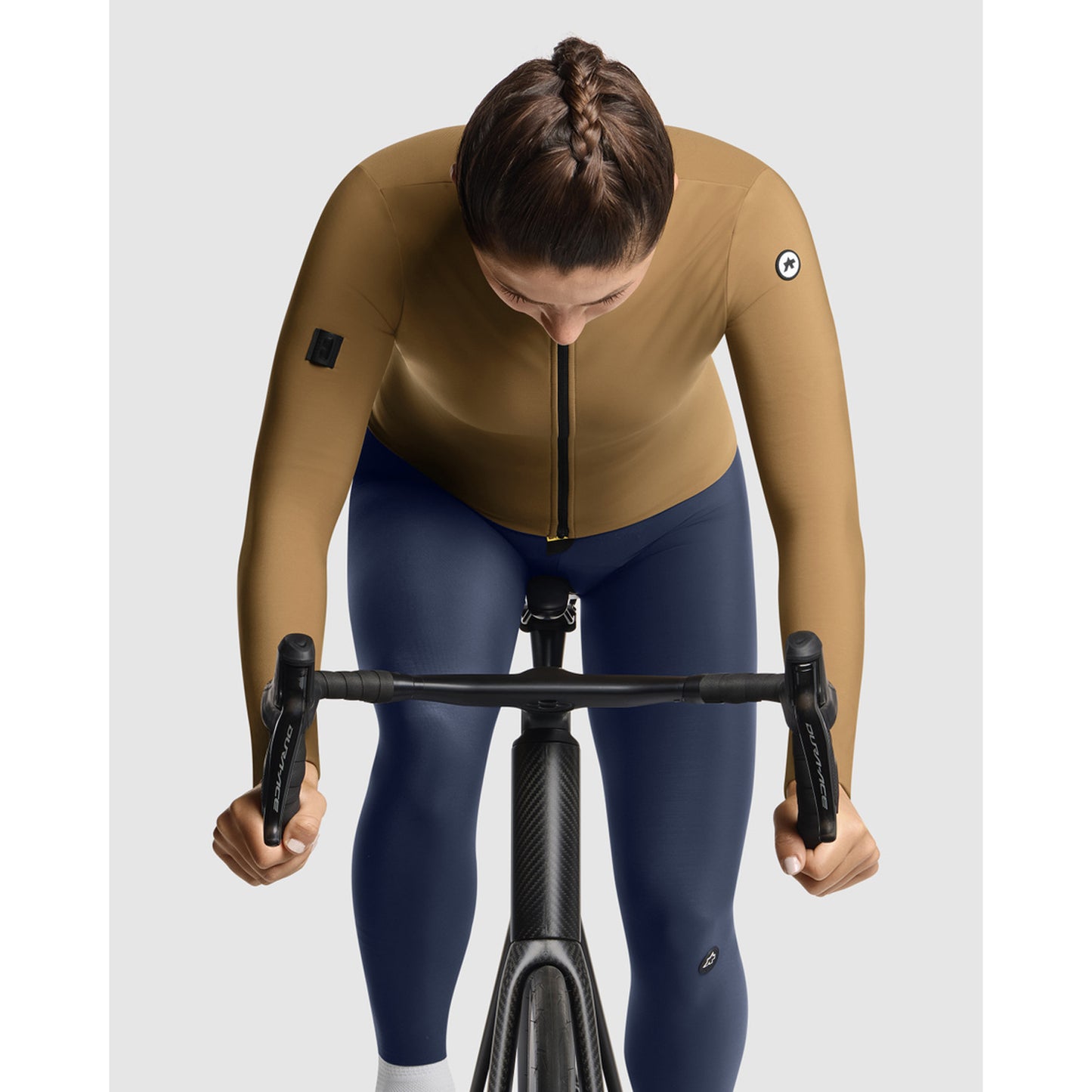 ASSOS UMA GT C2 Långärmad damtröja Bronze Ash