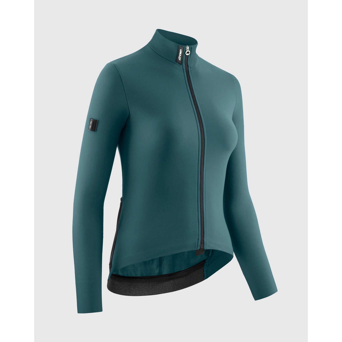 Maillot ASSOS UMA GT C2 Manches Longues Femme Foundation Green