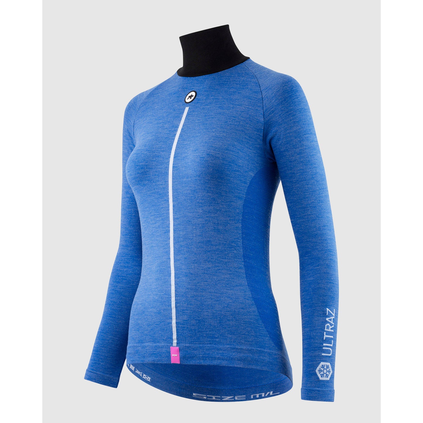 ASSOS WOM UZ P1 Women's Long Sleeve Underwear Calypso Blu