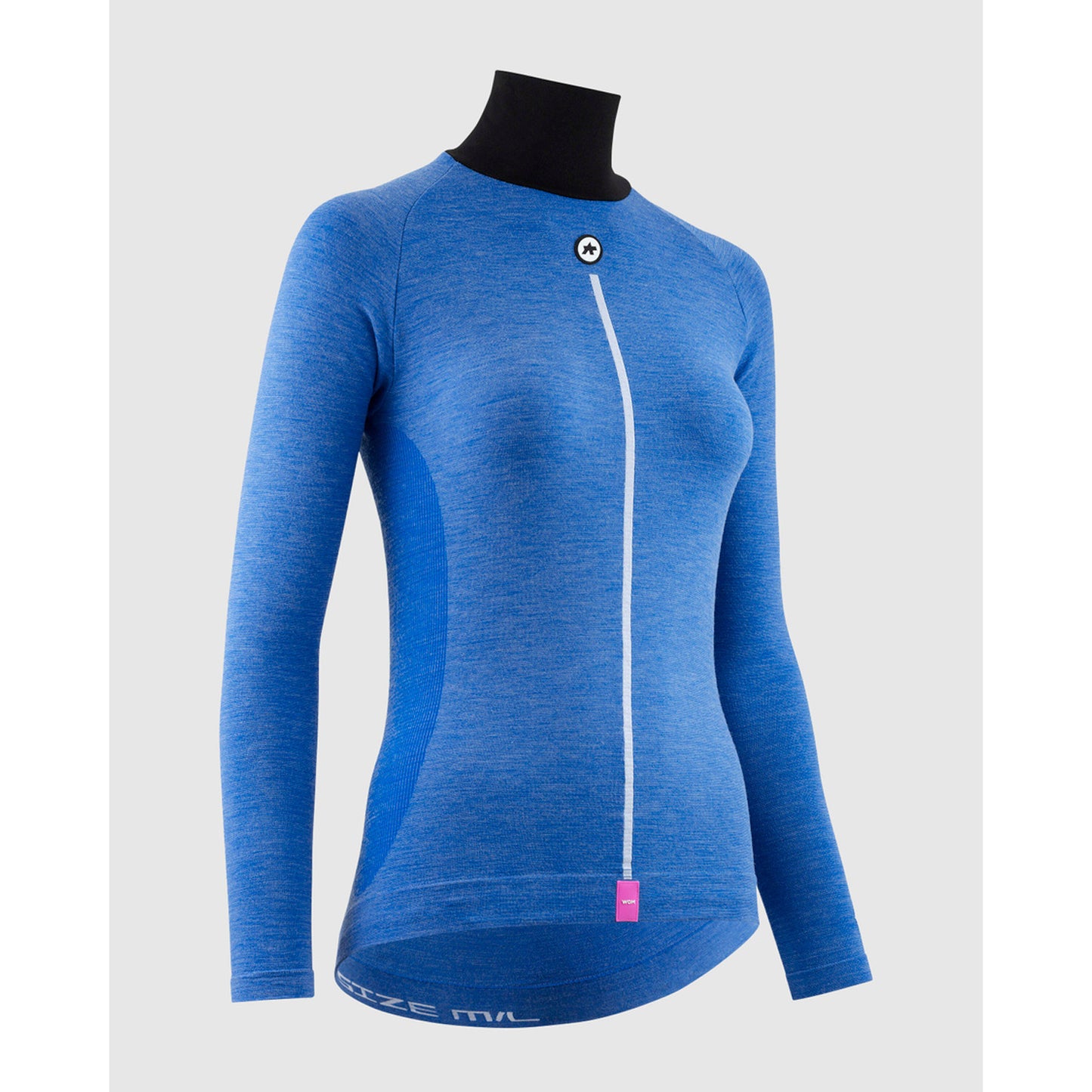 ASSOS WOM UZ P1 Women's Long Sleeve Underwear Calypso Blu