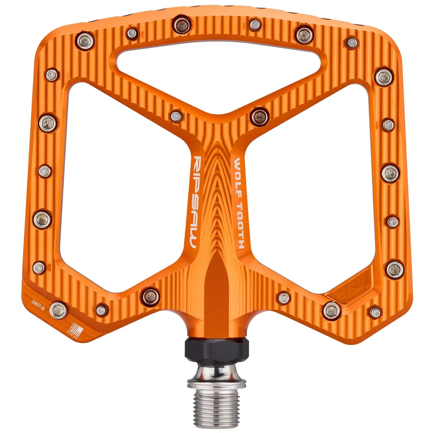 WOLF TOOTH RIPSAW platta pedaler, orange