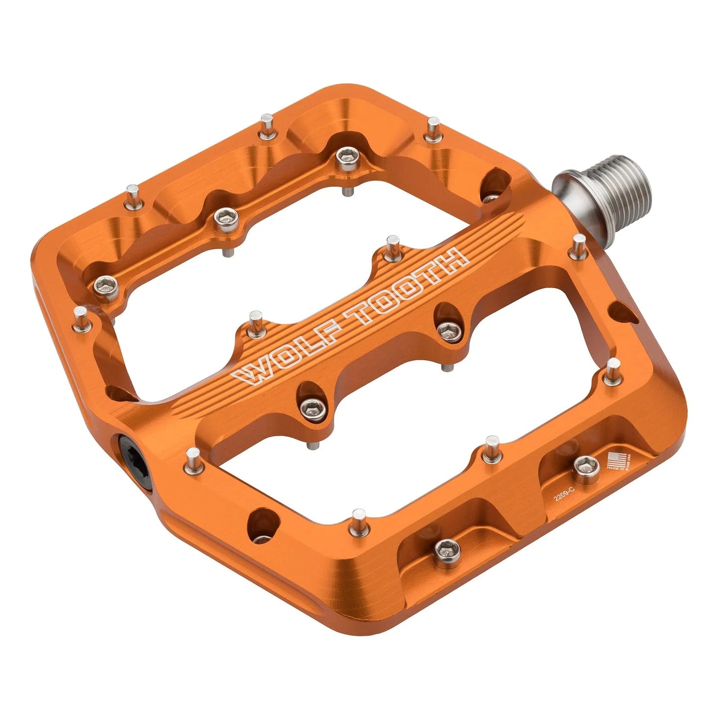 WOLF TOOTH WAVEFORM platta pedaler, Small Orange