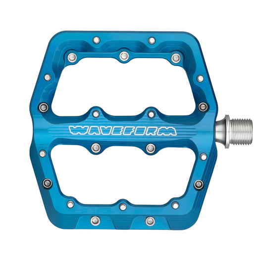 WOLF TOOTH WAVEFORM platta pedaler, Small, blå