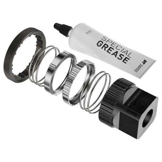 Uppgraderingssats RATCHET DT SWISS DEG90T DF 0/10/20° Anti Pedal Kickback med verktyg