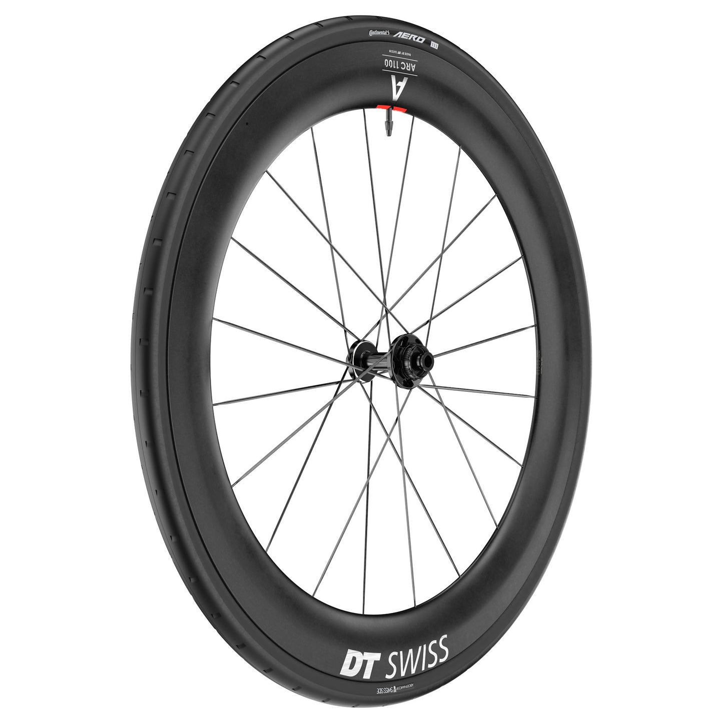 DT SWISS ARC 1100 DICUT WTS 65 Tubeless Ready framhjul (Center Lock) emabrgo july