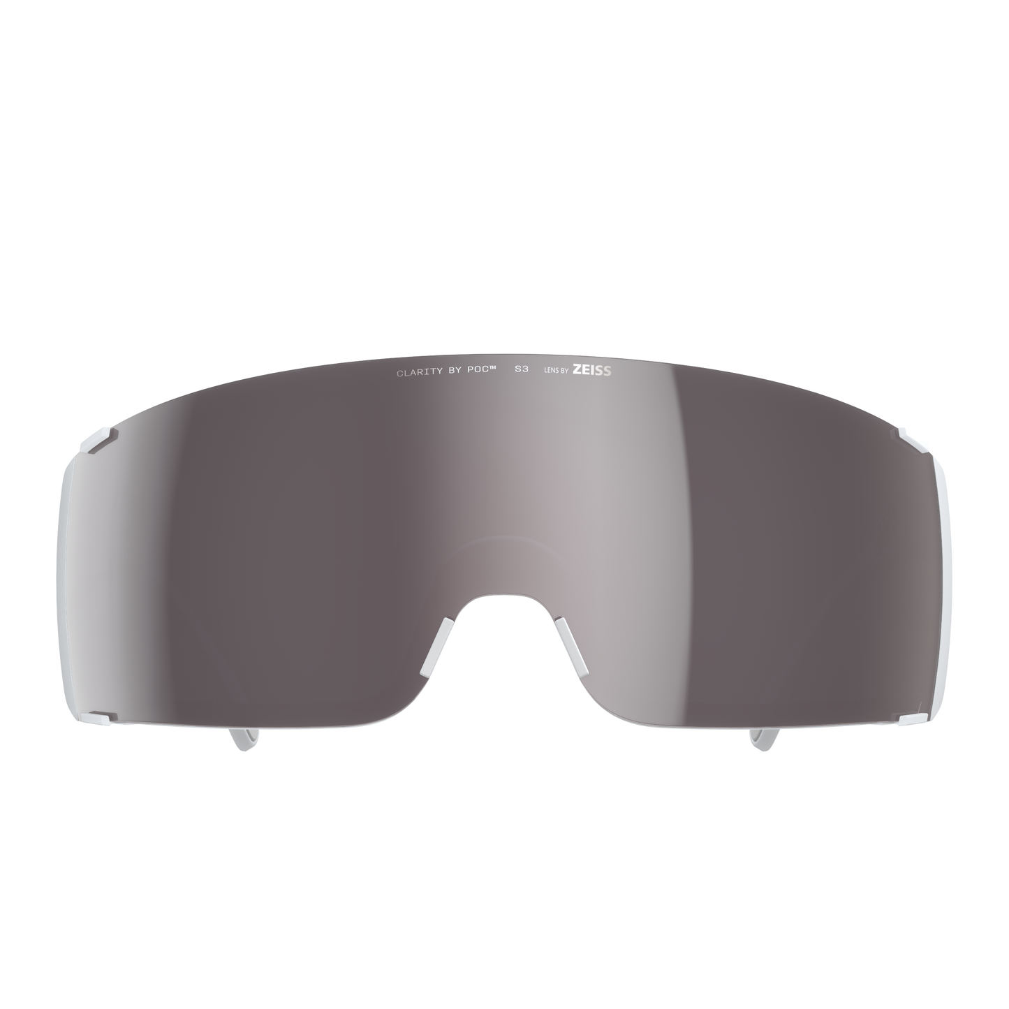 POC PROPEL White Glasses Clarity Road Sunny Silver Lens