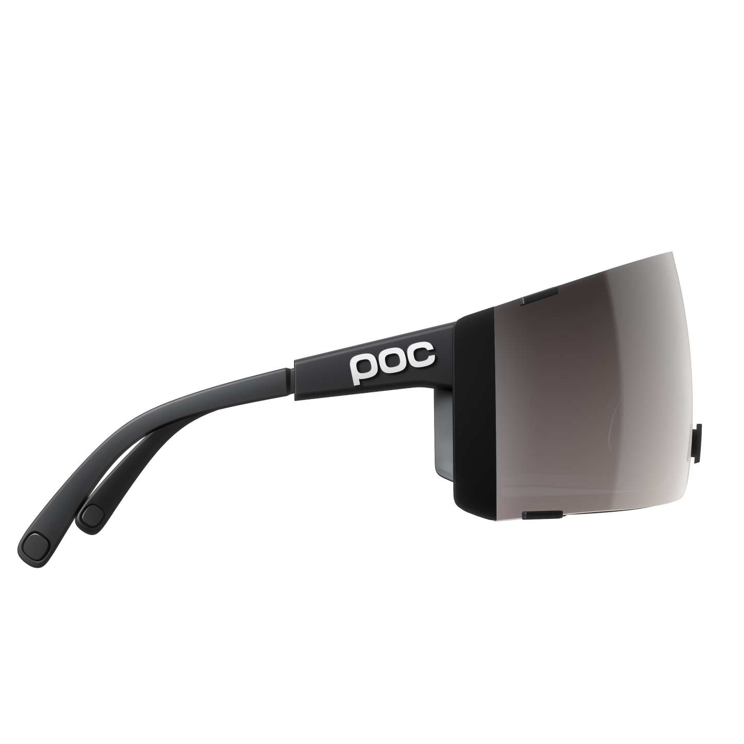 POC PROPEL + Black Glasses Clarity Road Sunny Silver