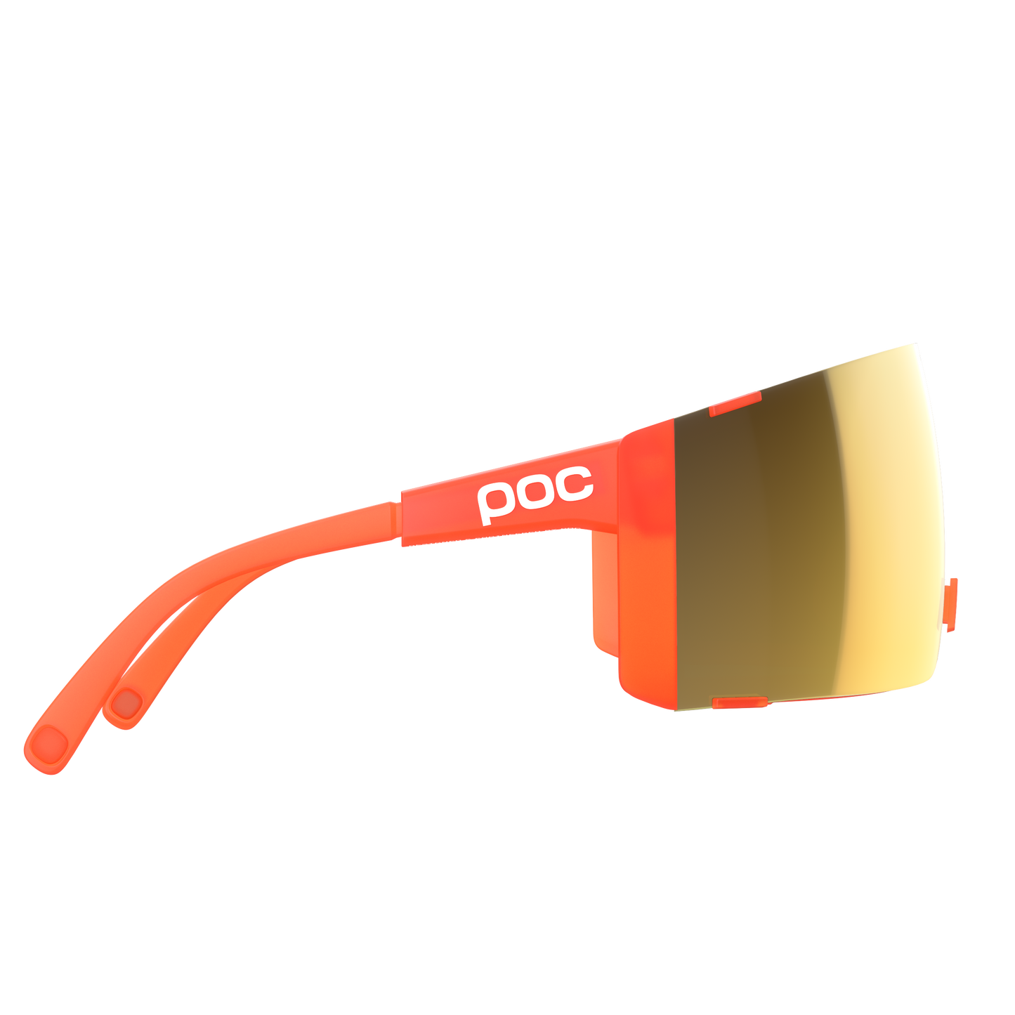 POC PROPEL Glasögon Fluorescent Orange Translucent Clarity Road Sunny Gold Linser