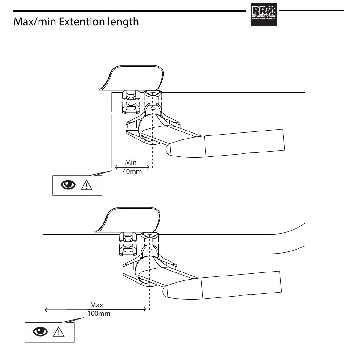 Hängarförlängare PRO MISSILE ALU Form S