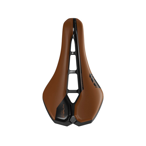 STEALTH PERFORMANCE 142mm PRO Saddle Stainless steel rails Brown