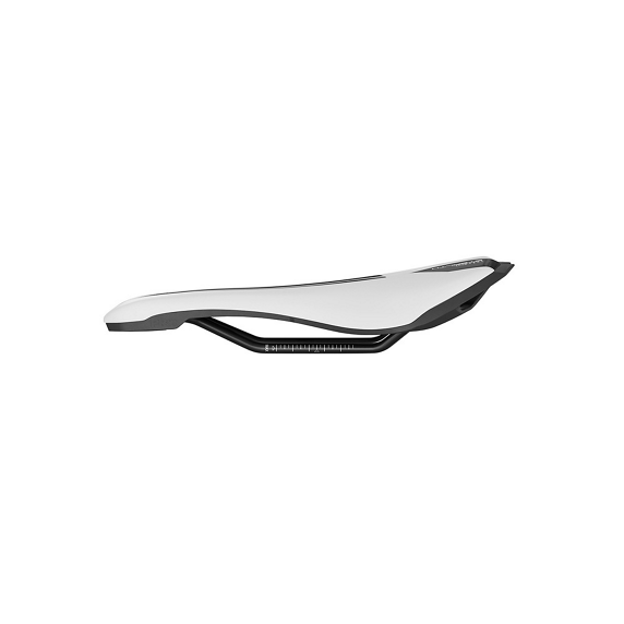 STEALTH PERFORMANCE 152mm PRO Saddle Stainless steel rails White