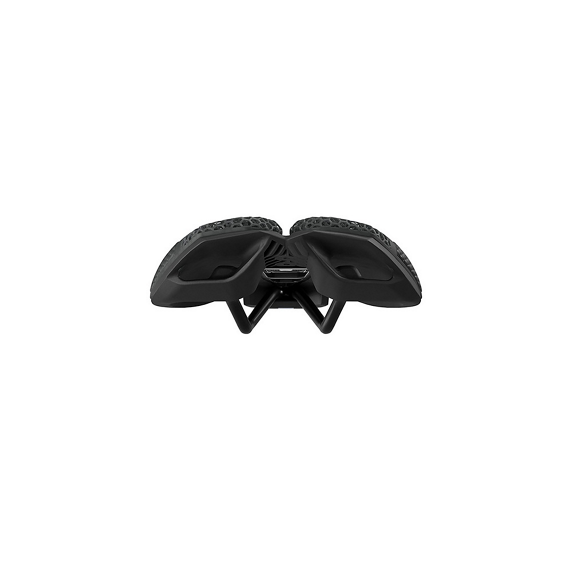 PRO 3D TEAM Sadel 152 mm kolfiberskenor Svart
