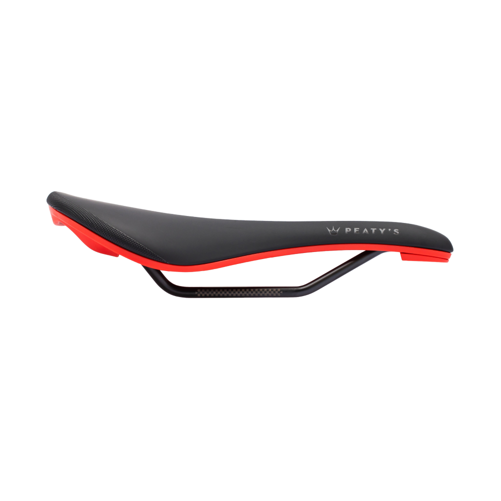 Selle PEATY'S Monarch Rails Cromo Rouge