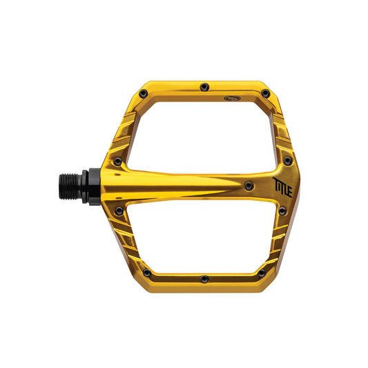 Platta TITLE CONNECT-pedaler guld