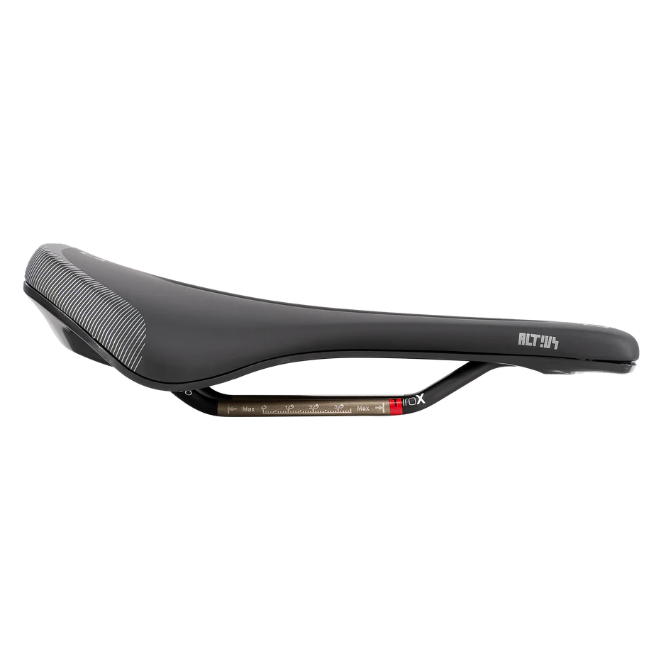 PROLOGO ALTIUS 150 mm sadel Tirox skenor Svart