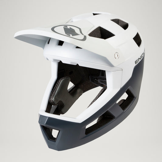 ENDURA SINGLETRACK INTEGRAL MIPS vit-grå MTB-hjälm