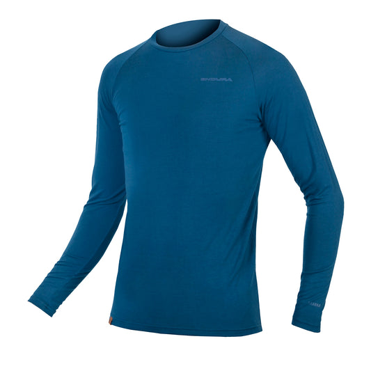 ENDURA BAABAA BLEND Long Sleeve Blue Underwear