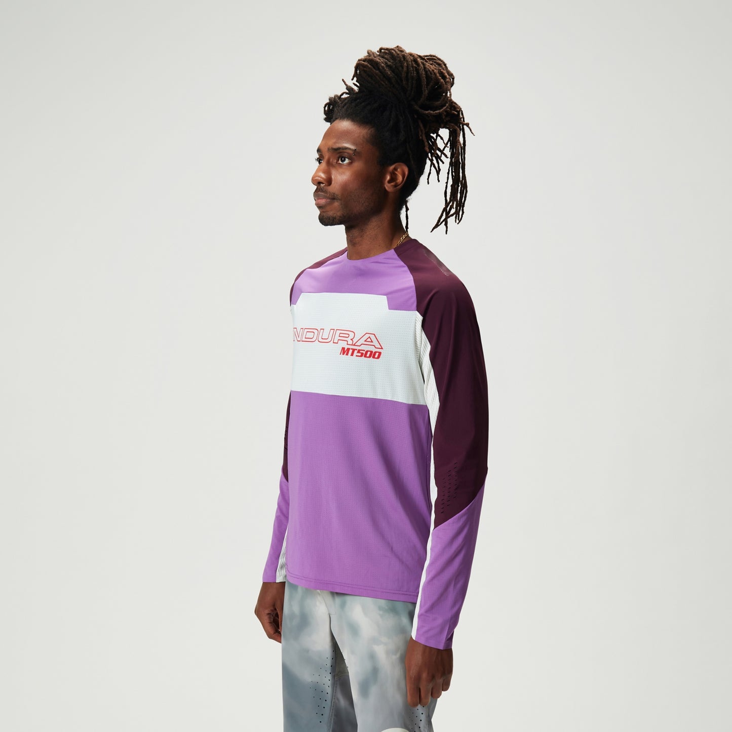 ENDURA MT500 BURNER LITE Långärmad tröja Lila
