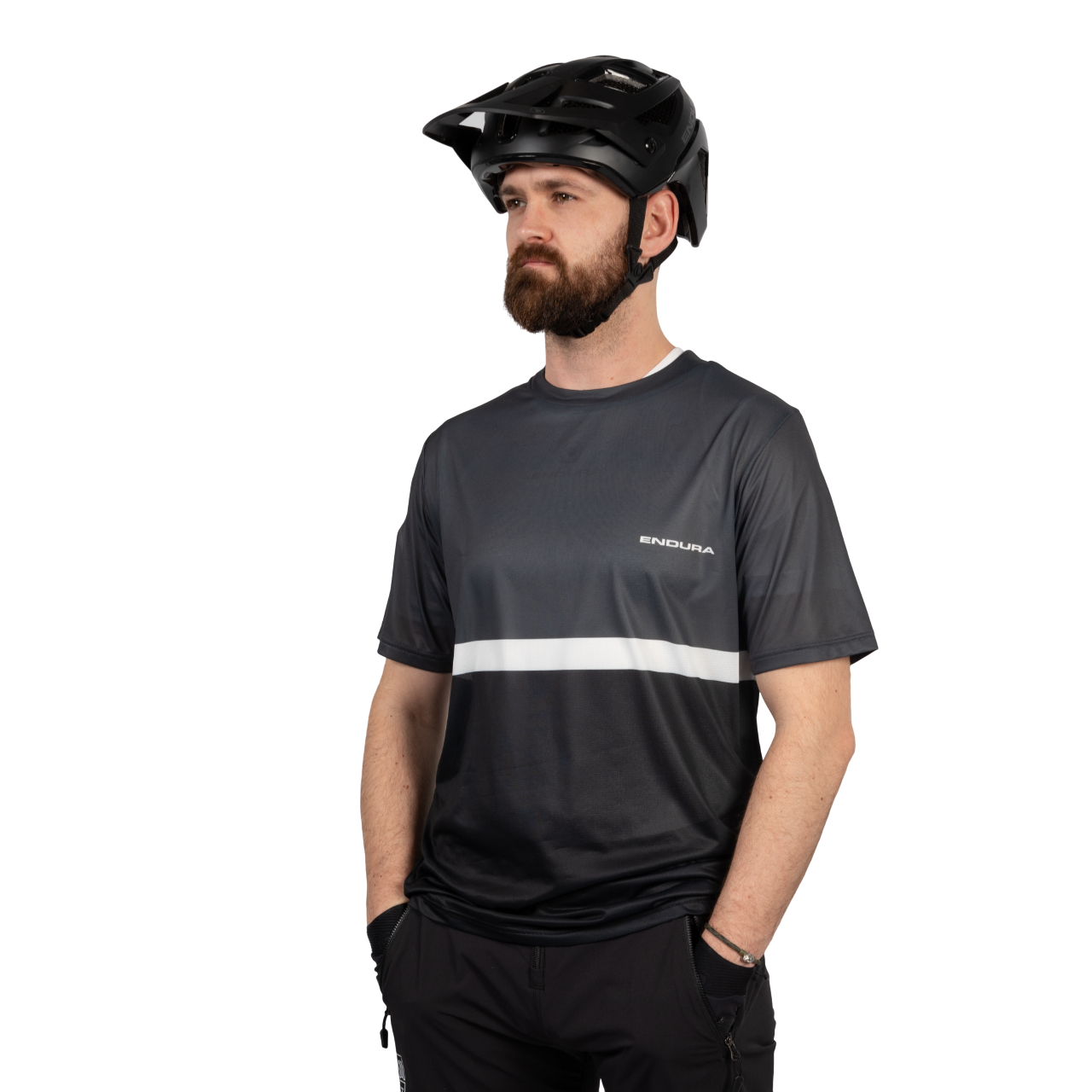 ENDURA SINGLETRACK CORE TEE II Kortärmad Jersey Svart 2025