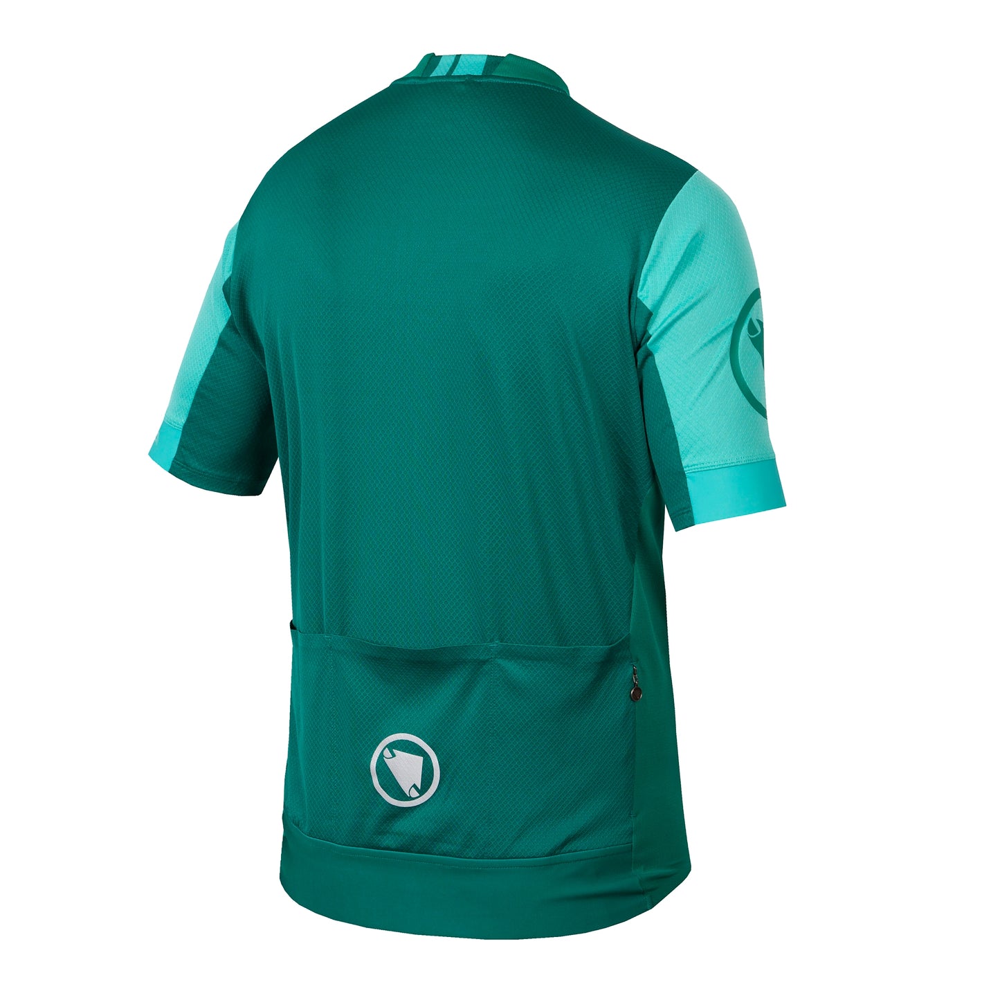 ENDURA FS260 Kortärmad Jersey Grön/Turkos