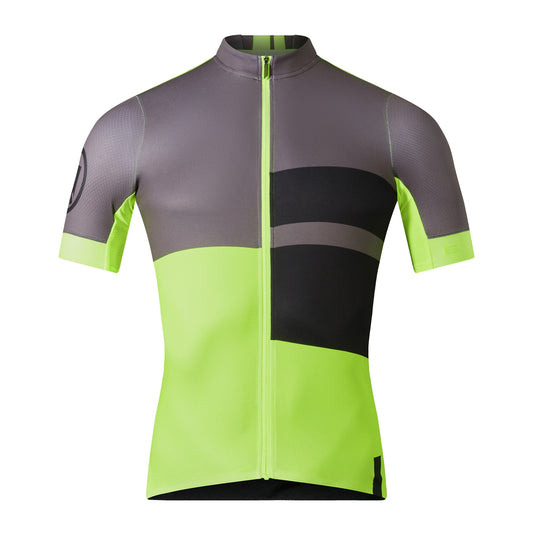 ENDURA FS260 PRINT Short Sleeve Jersey Green