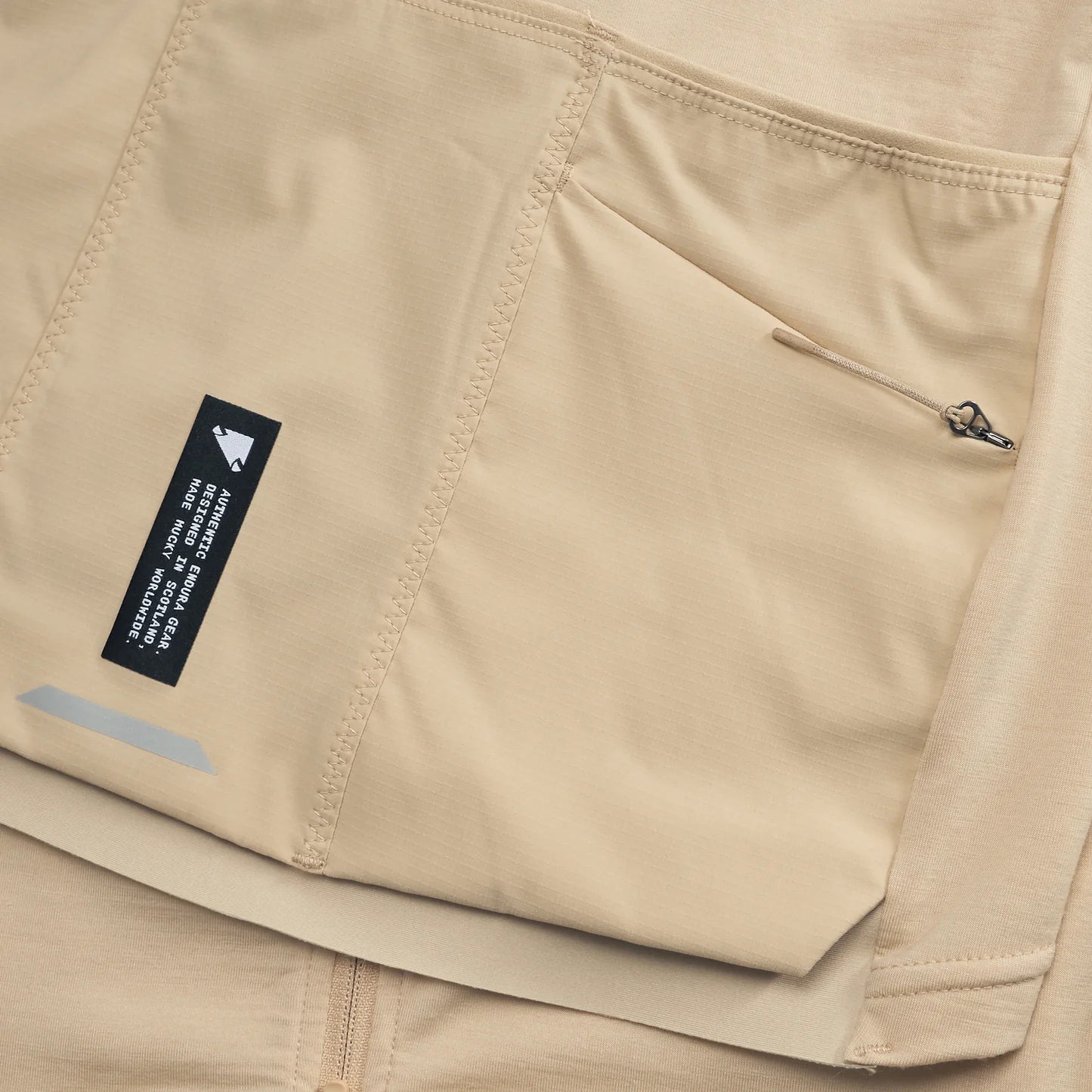 ENDURA ALLTRACK RIDE Kortärmad Jersey Sand