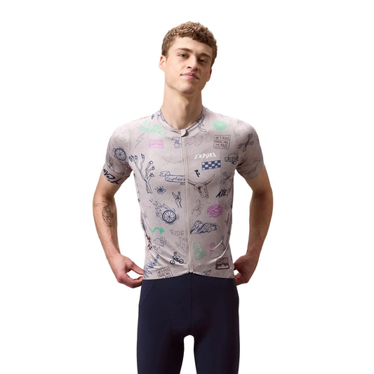 ENDURA PRO SL PRINT Short Sleeve Titanium Jersey