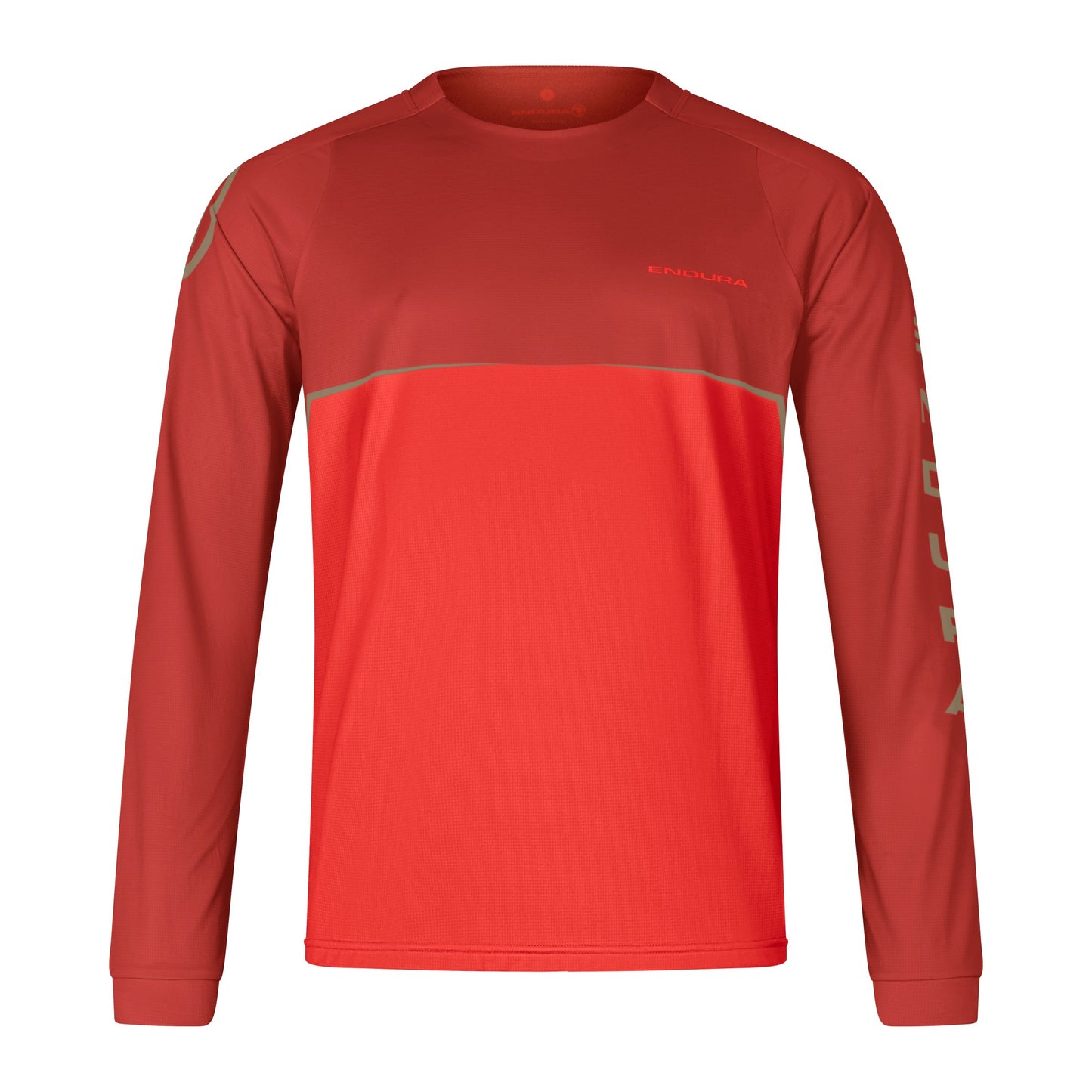 ENDURA CORE PRINTED Långärmad Jersey Röd 2025