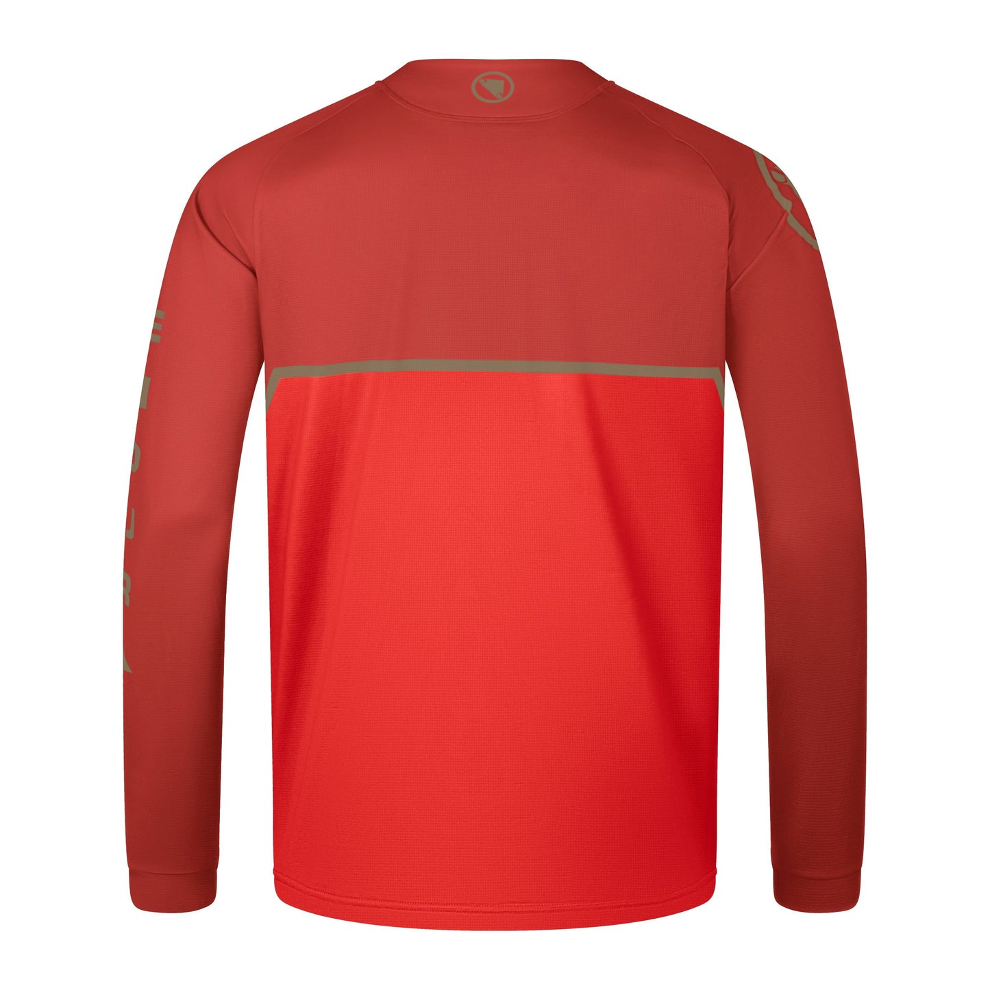 ENDURA CORE PRINTED Långärmad Jersey Röd 2025