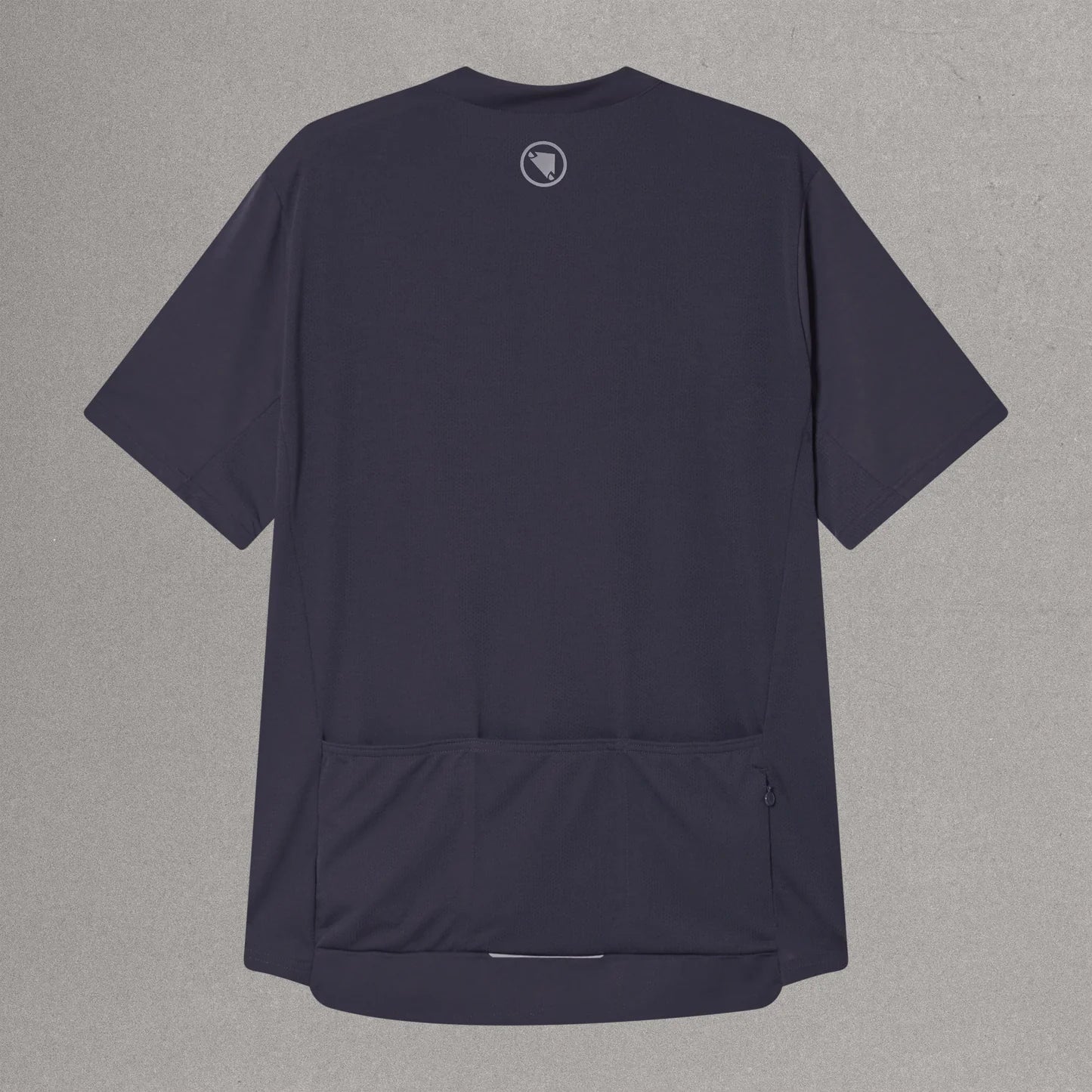 ENDURA LOOP ZIPPED Kortärmad Carbon Jersey Grå