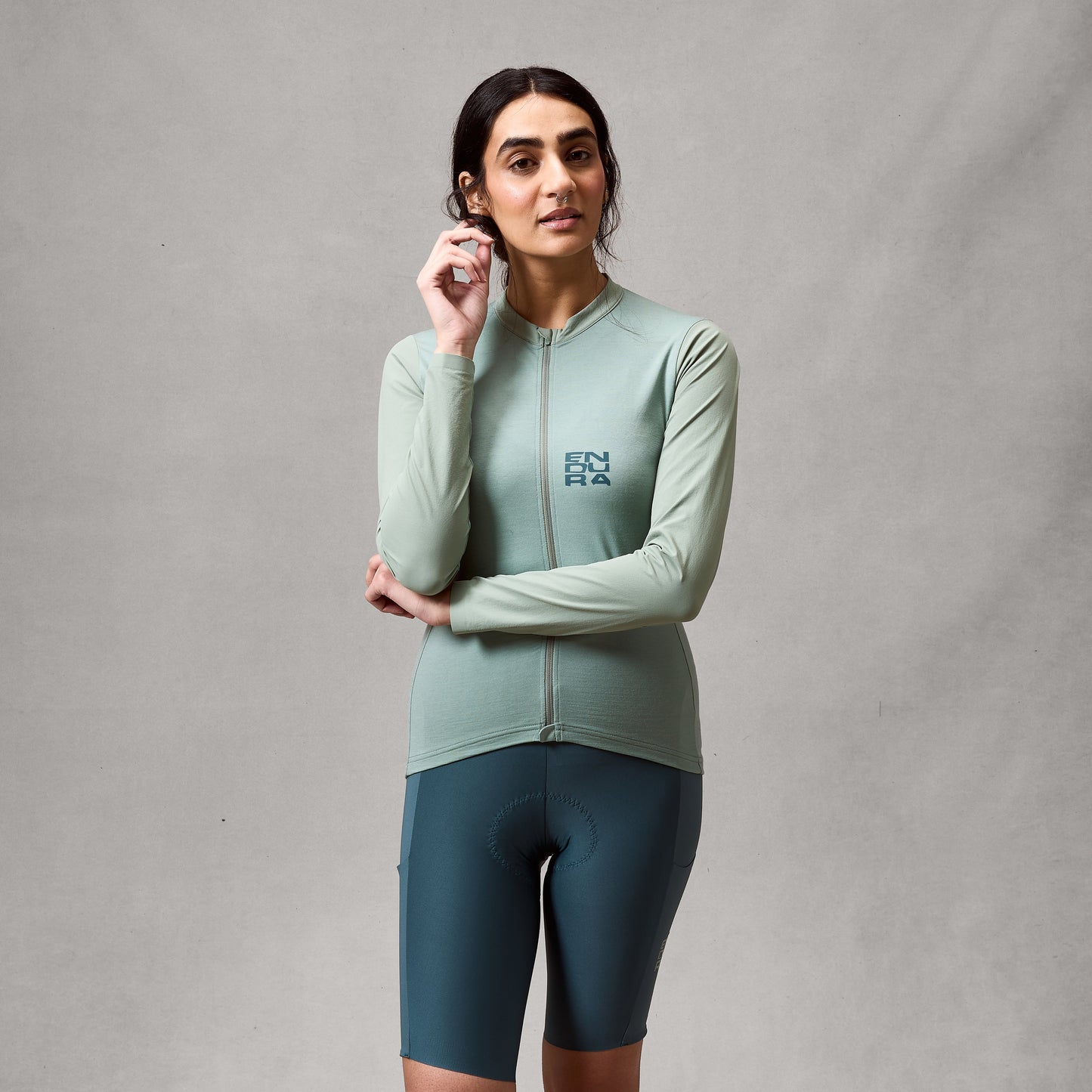 ENDURA ALLTRACK RIDE Långärmad damtröja Sage Green