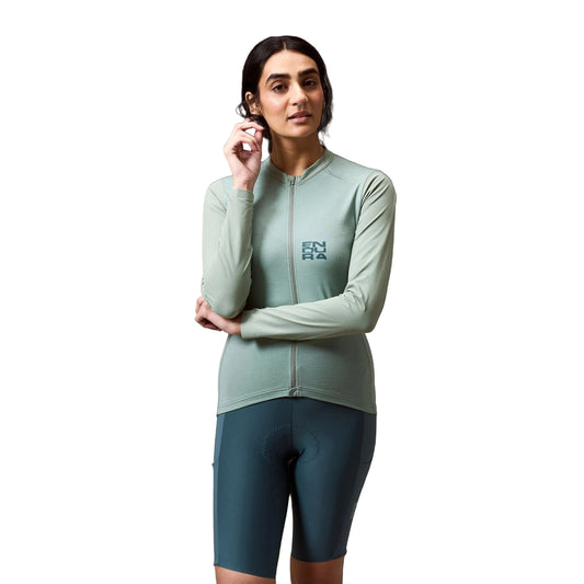 ENDURA ALLTRACK RIDE Dam Tröja Långa Ärmar Sage Green