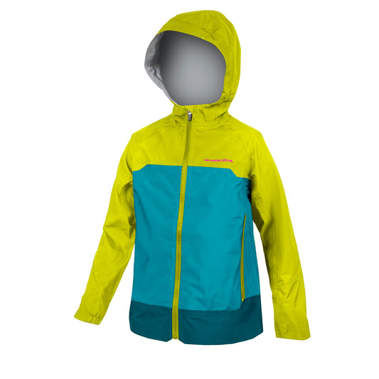 ENDURA MT500 WATERPROOF Junior Jacka Blå/Gul