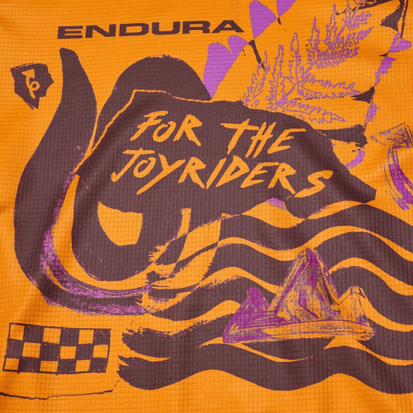 ENDURA SINGLETRACK CORE ENO Junior Short Sleeve Jersey Orange