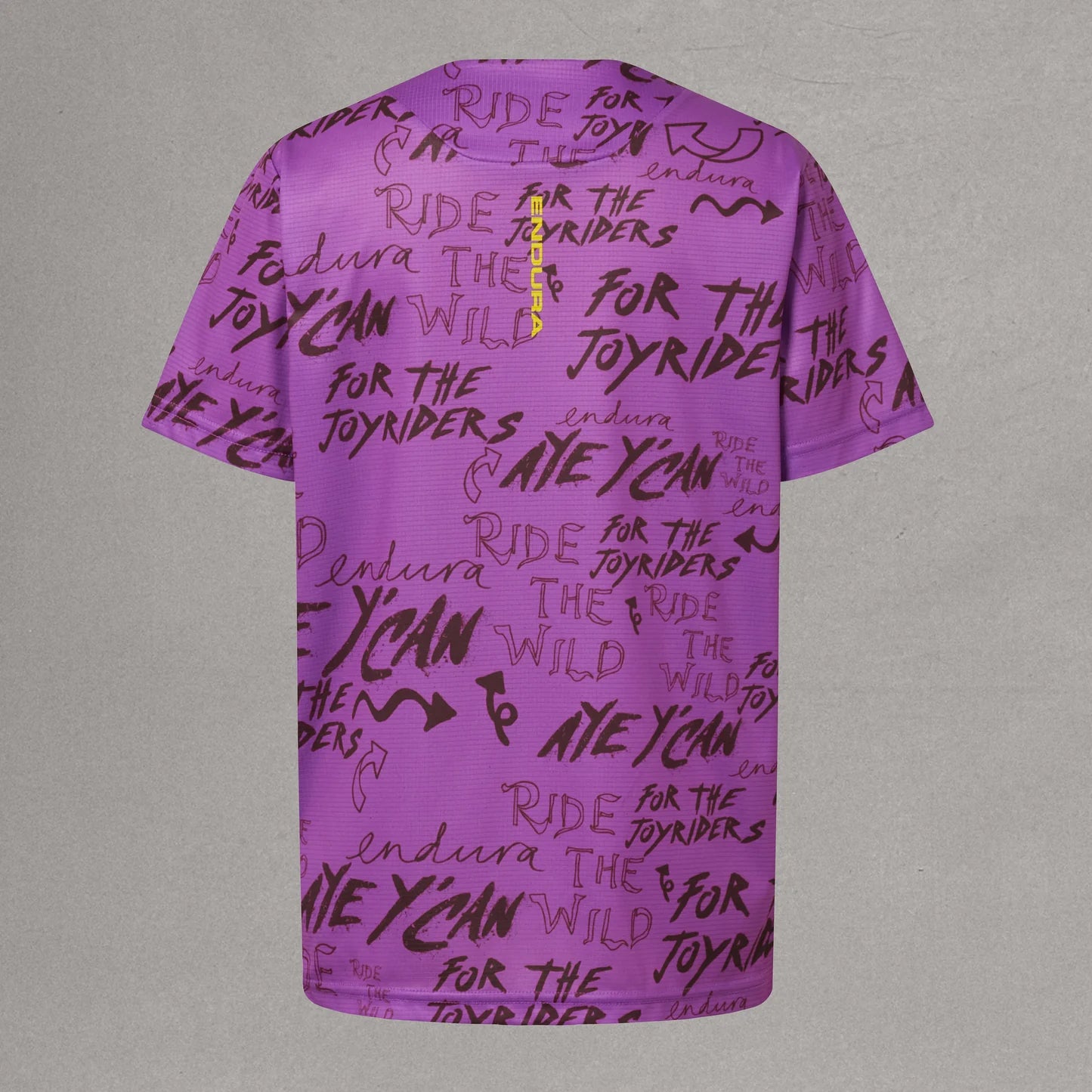 ENDURA SINGLETRACK Junior Short Sleeve Jersey Purple