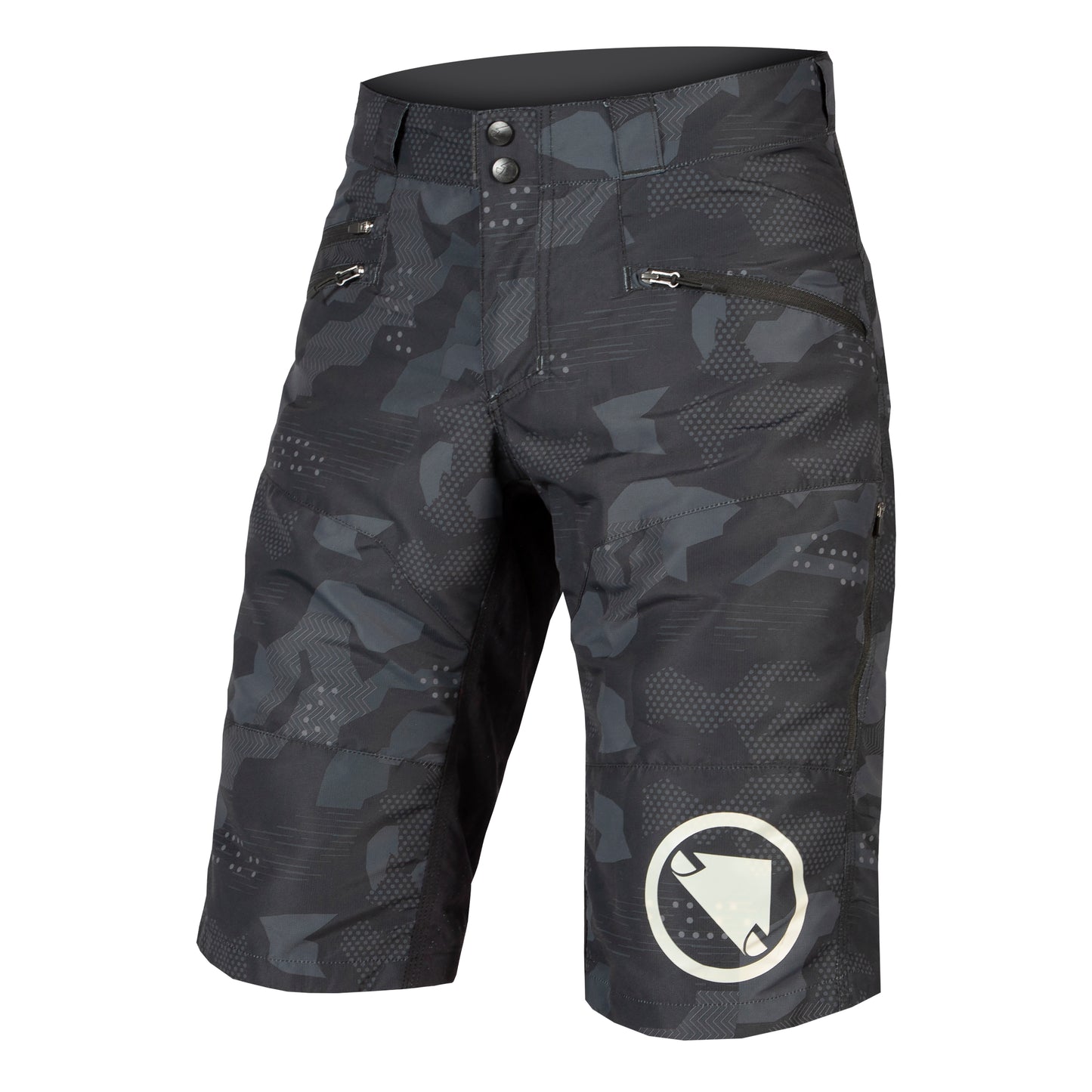ENDURA SINGLETRACK II Shorts Svart Camo