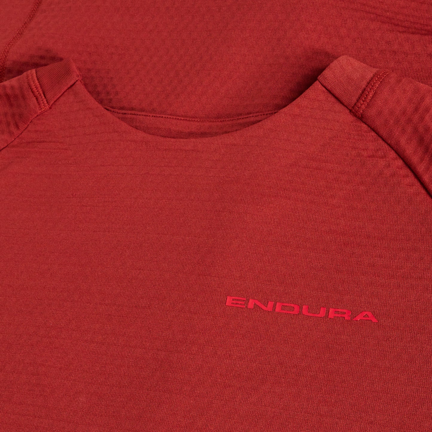 ENDURA SINGLETRACK FLEECE Long Sleeve Brick Jersey