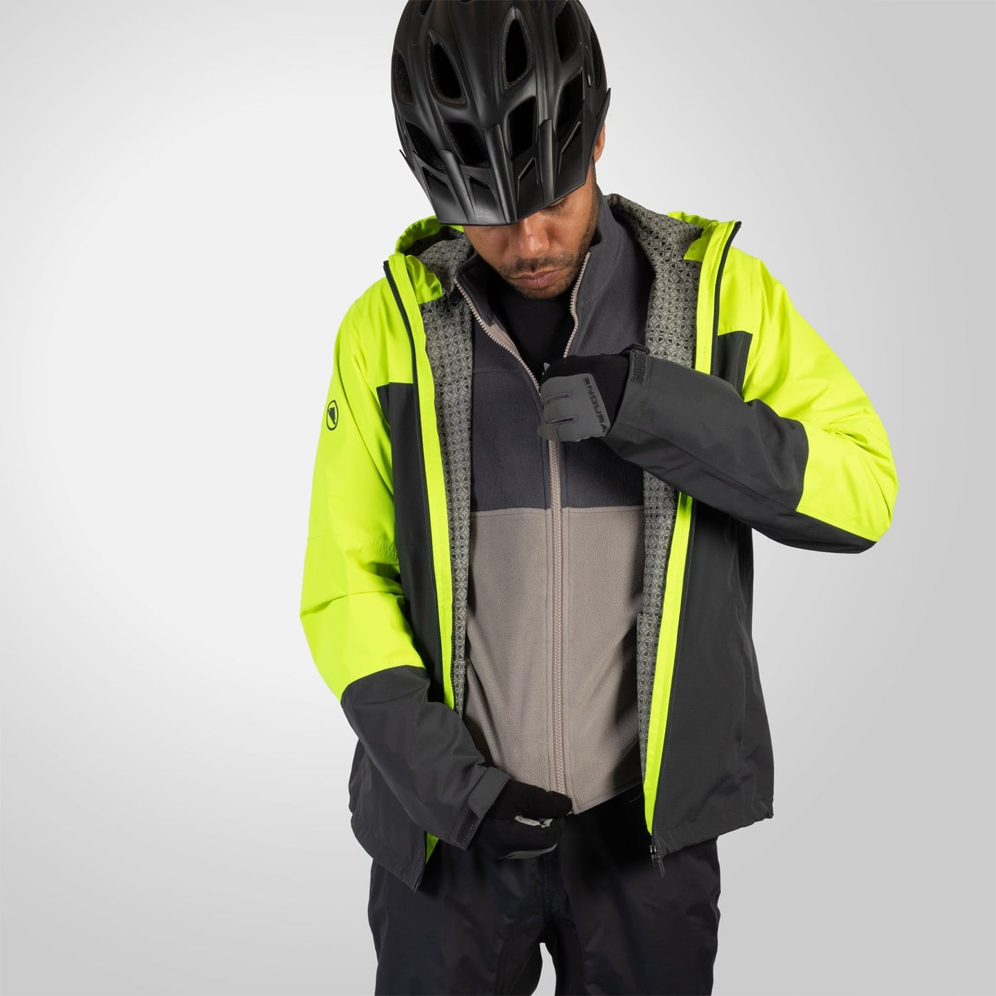 ENDURA HUMMVEE 3-IN-1 WATERPROOF Jacket Yellow