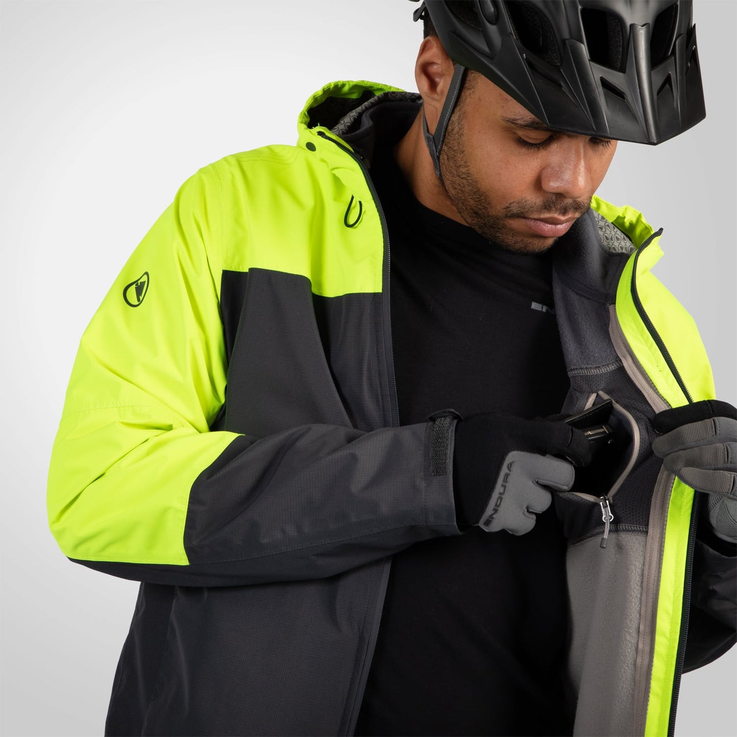 ENDURA HUMMVEE 3-IN-1 WATERPROOF Jacket Yellow