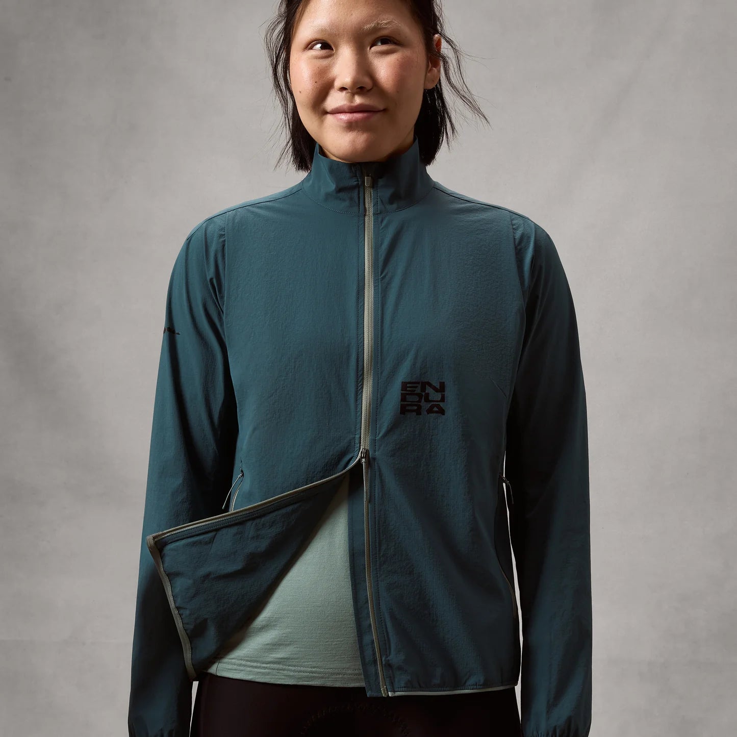 ENDURA ALLTRACK RIDE PACKABLE Jacka Dam Teal
