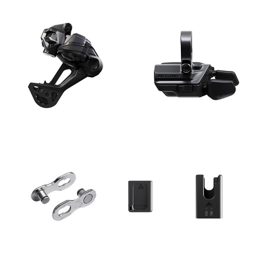 Upgrade Kit SHIMANO DEORE Di2 Wireless M6250-SGS Long Cage Collar Mount