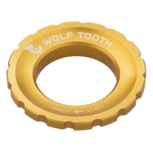 WOLF TOOTH Gold External Centerlock Nut